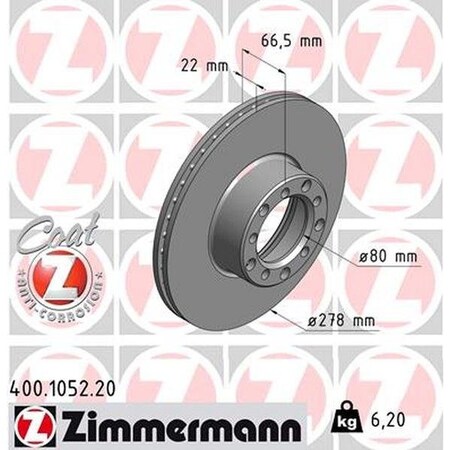 Zimmermann Standard/Coated, 400.1052.20 400.1052.20